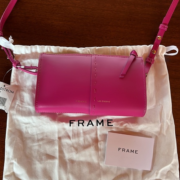 FRAME FUCHSIA CROSSBODY BAG - Picture 3 of 6